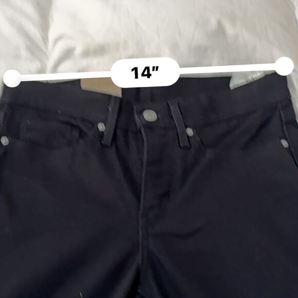 Levi’s Black Slim Fit Shaping skinny Full Length Jeans size 27x32- brand new! - Picture 14 of 14